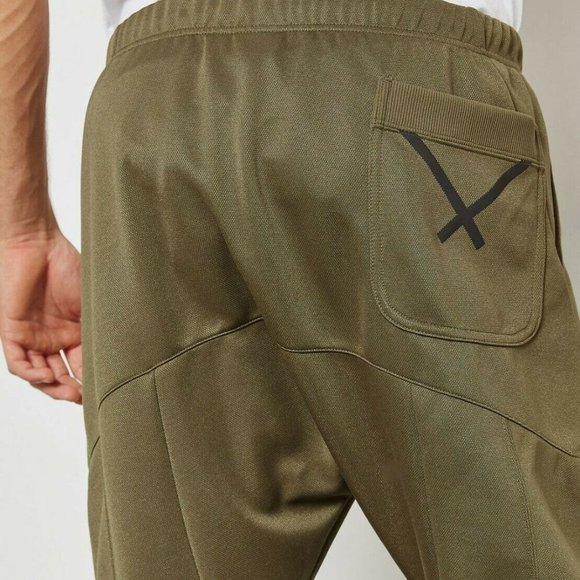 ADIDAS XByo CD6893 Track Pants Olive Cargo Satomi - Picture 2 of 5